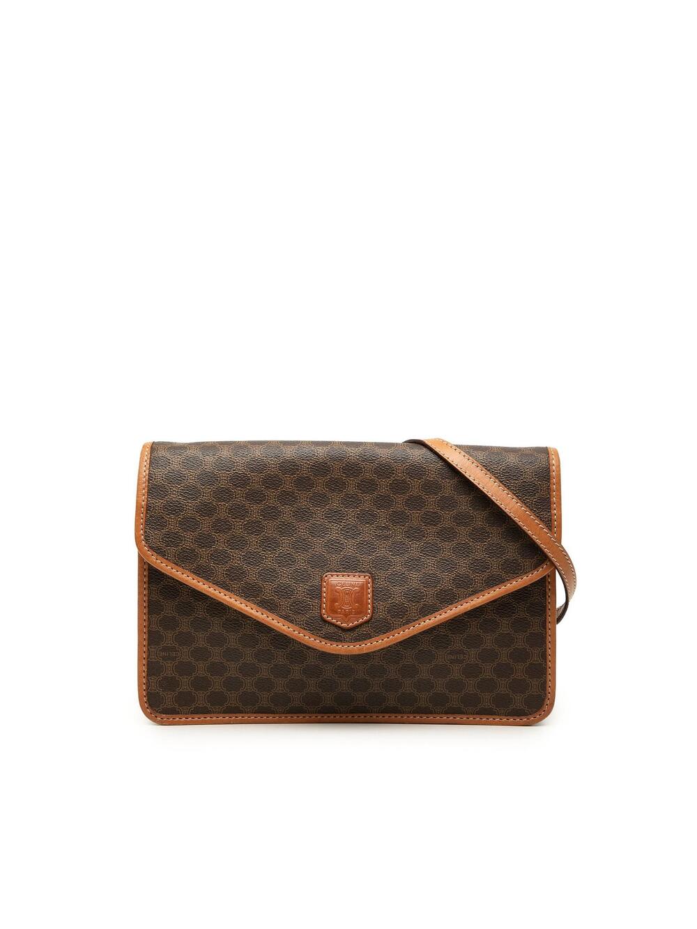 Celine Macadam Coated Canvas Crossbody #361273C41B